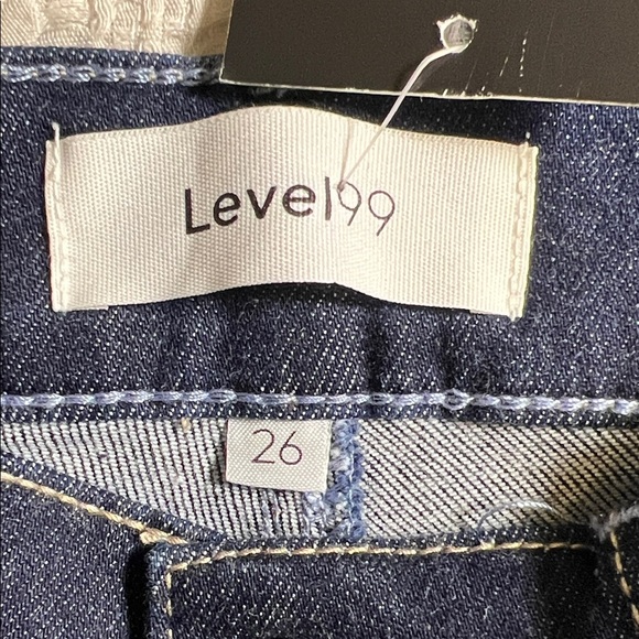 Level 99 Indigo Denim Jeans size 26 - Picture 2 of 11